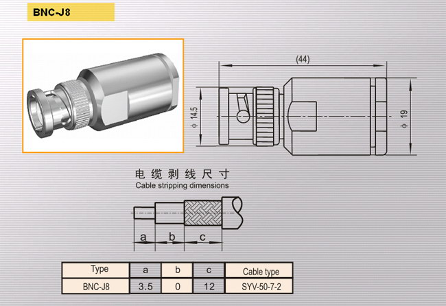 BNC-J8
